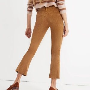 **LAST CHANCE** Madewell Cali Demi-Boot Jeans: Corduroy Size 23